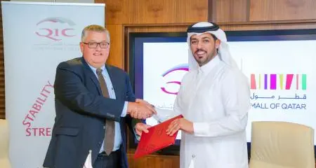 Heading: QIC Group signs sponsorship agreement with Mall of Qatar