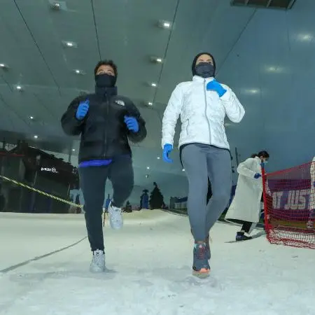 DXB Snow Run is a big hit as registrations close within a week of opening