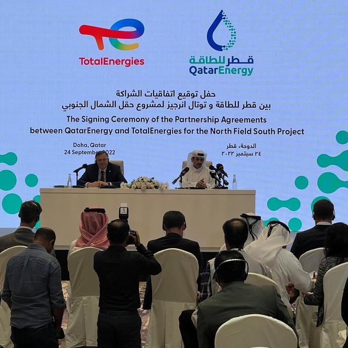 QatarEnergy signs deal with TotalEnergies for North Field South Expansion