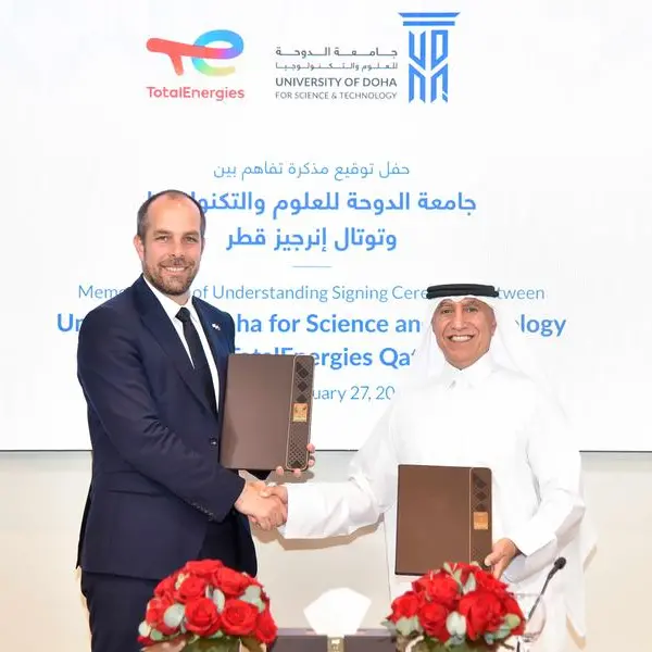 TotalEnergies Qatar and University of Doha for Science and Technology sign a cooperation agreement