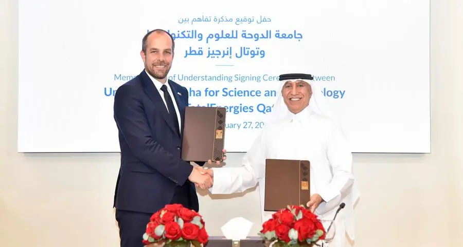 TotalEnergies Qatar and University of Doha for Science and Technology sign a cooperation agreement