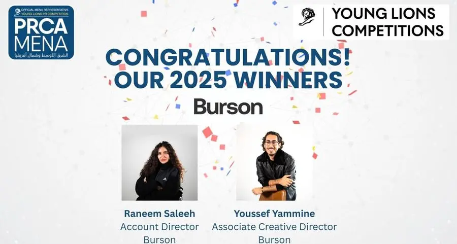 PRCA Mena announces winners of Young Lions PR Competition 2025