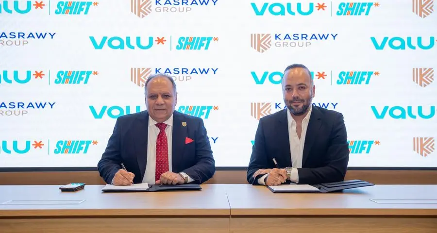 Valu and El Kasrawy Group partner to expand flexible car financing solutions through Valu Shift