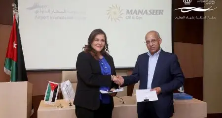 Airport International Group and Manaseer Oil & Gas to open two gas stations within Queen Alia International Airport premises