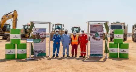 Omani biodiesel fuels the construction of first gas wellpad for PDO