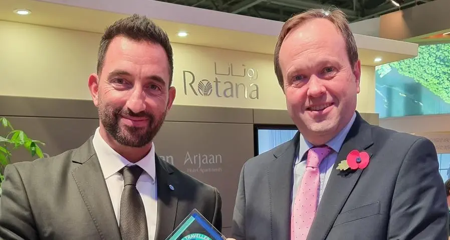 Rotana recognised as ‘Best Business Hotel Brand in the Middle East’ at the Business Traveller UK Awards 2023