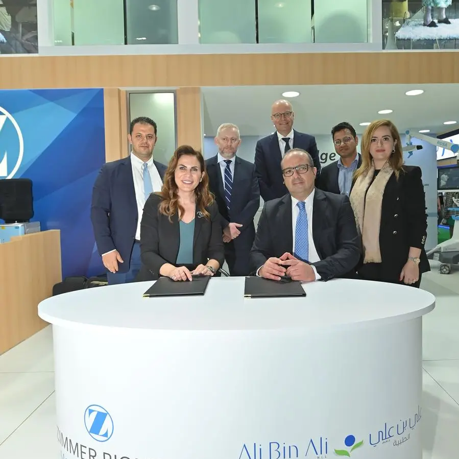 Zimmer Biomet enters an exclusive distributor agreement with Ali Bin Ali Medical in Qatar