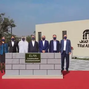 Construction work starts on the iconic Elan neighbourhood in \"Tilal Al Ghaf\"