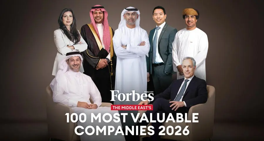 Forbes Middle East unveils the 2026 ranking of the Region’s 100 Most Valuable Companies
