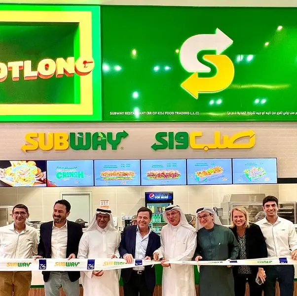 KOJ unveils Subway’s first anamorphic screen in the EMEA region at revamped Dubai Mall store