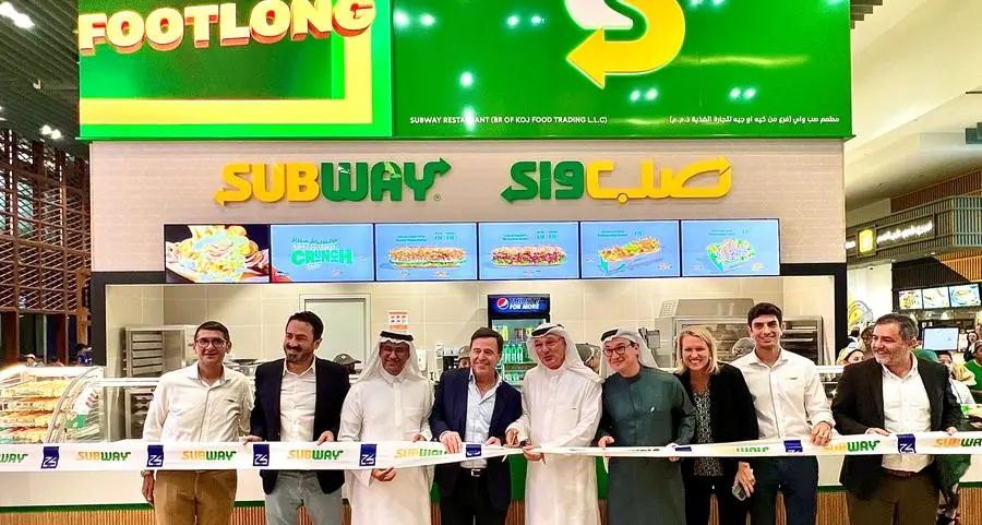 KOJ unveils Subway’s first anamorphic screen in the EMEA region at revamped Dubai Mall store