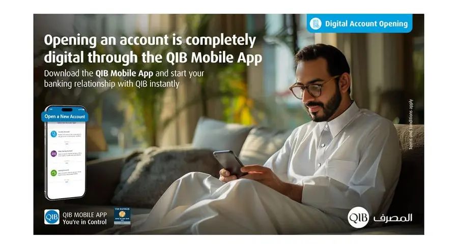 QIB launches new, updated instant account opening for new customers