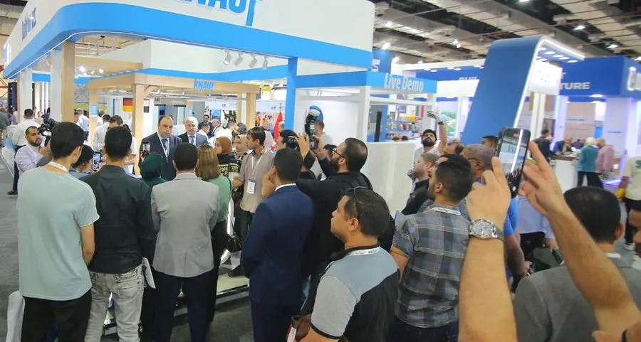 Knauf Egypt showcases its innovative work and solutions at The Big 5 Construct Egypt exhibition sixth edition