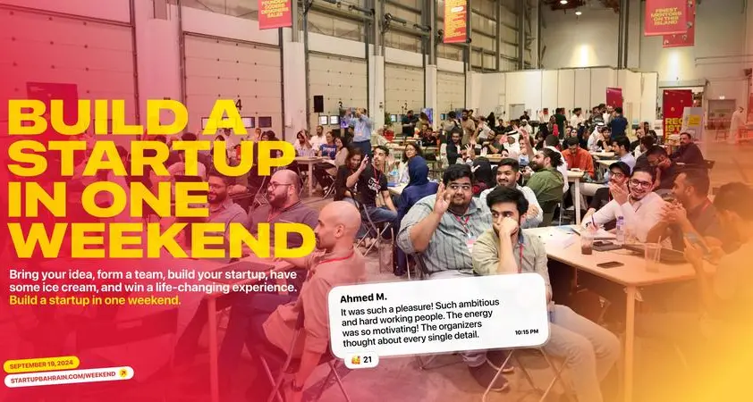 StartUp Bahrain is hosting the third edition of StartUp Bahrain Weekend to empower Bahraini entrepreneurship