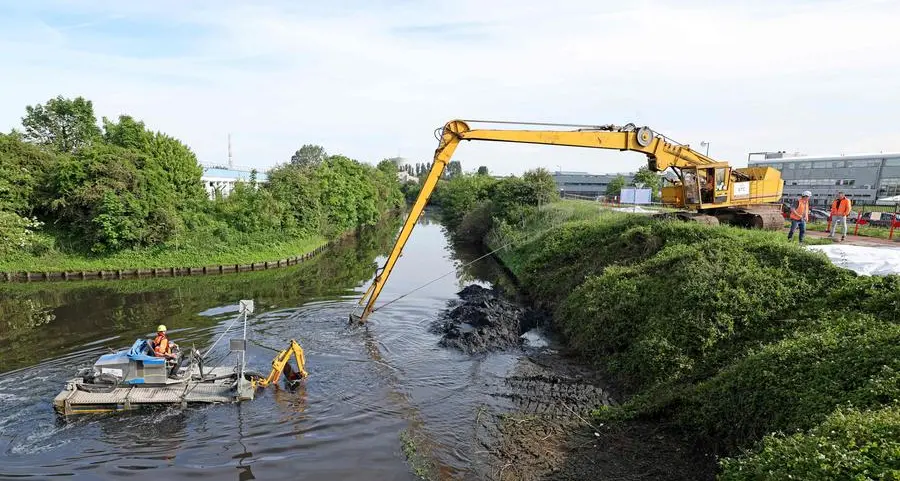 Floods in parts of northern Europe after heavy rains