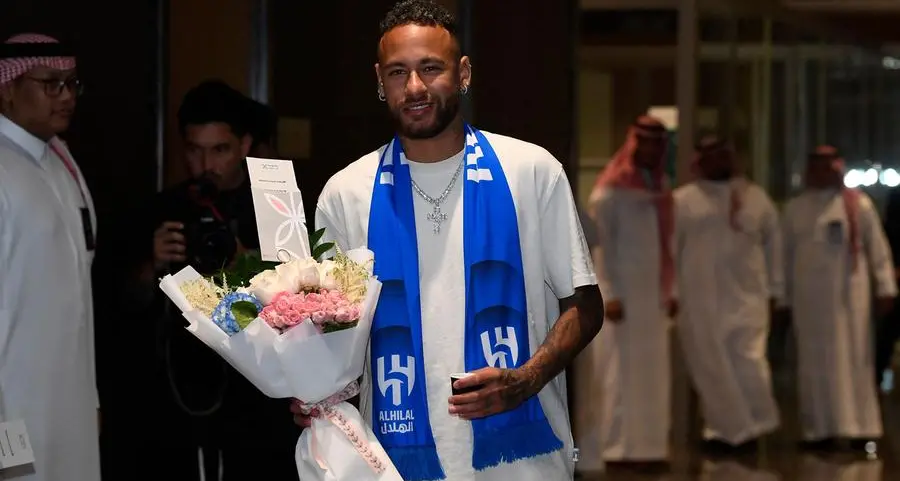 Neymar lands in Saudi ahead of unveiling ceremony