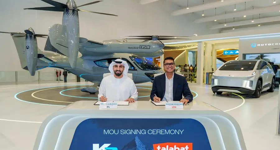 talabat UAE and K2 sign Memorandum of Understanding