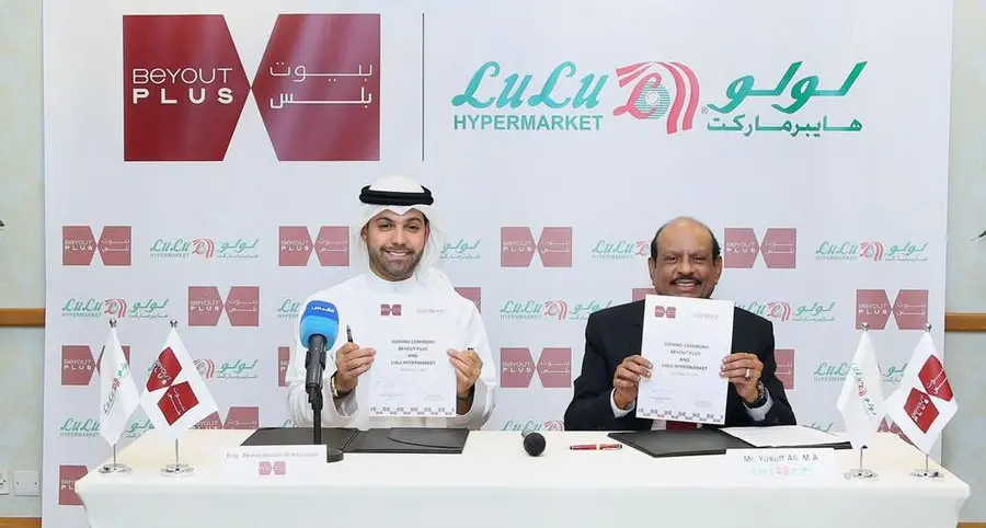 Lulu signs strategic partnership with Beyout Plus, to open new hypermarket in South Al Mutlaa, Kuwait