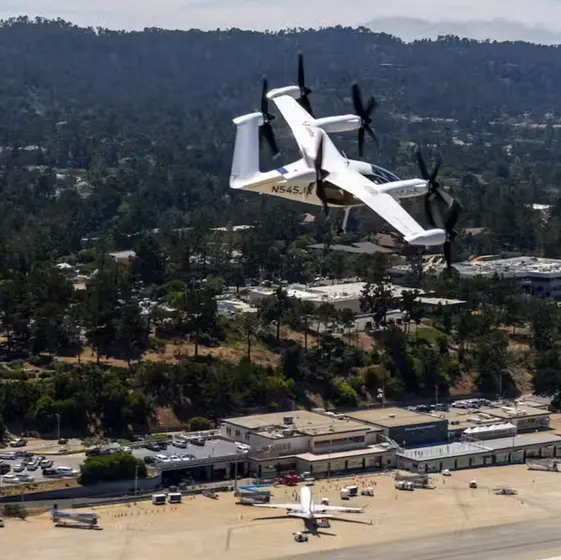 Joby achieves the first piloted eVTOL air taxi flight between two public airports