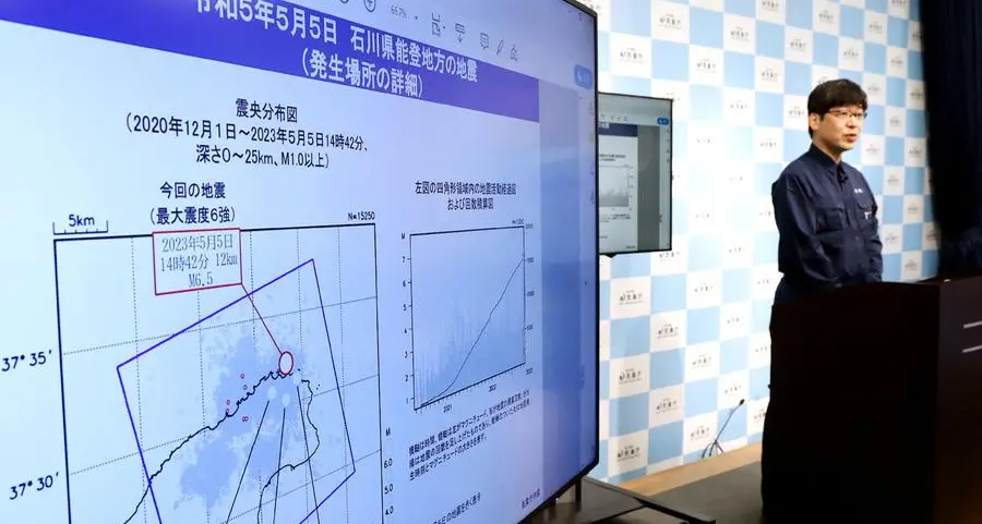 Strong earthquake kills one, destroys houses in Japan