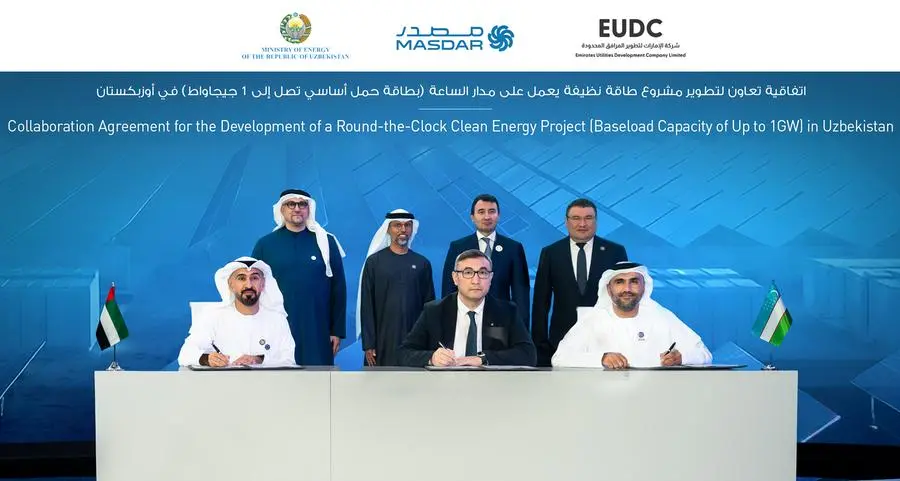 Masdar and EUDC to explore development of gigascale 24/7 renewable energy project in Uzbekistan