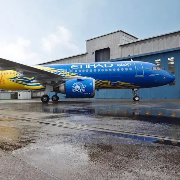 Etihad Airways and Chennai Super Kings unveil striking new livery