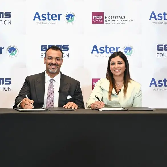 Aster DM Healthcare and GEMS Education partner to champion children’s health and wellbeing in schools across UAE