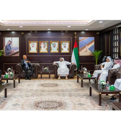 HE Saeed Mohammed Al Tayer meets Fortinet Founder and CEO