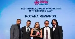 Oryx Rotana Doha is awarded as the Best Business Hotel at the Business Traveller Middle East Awards 2015