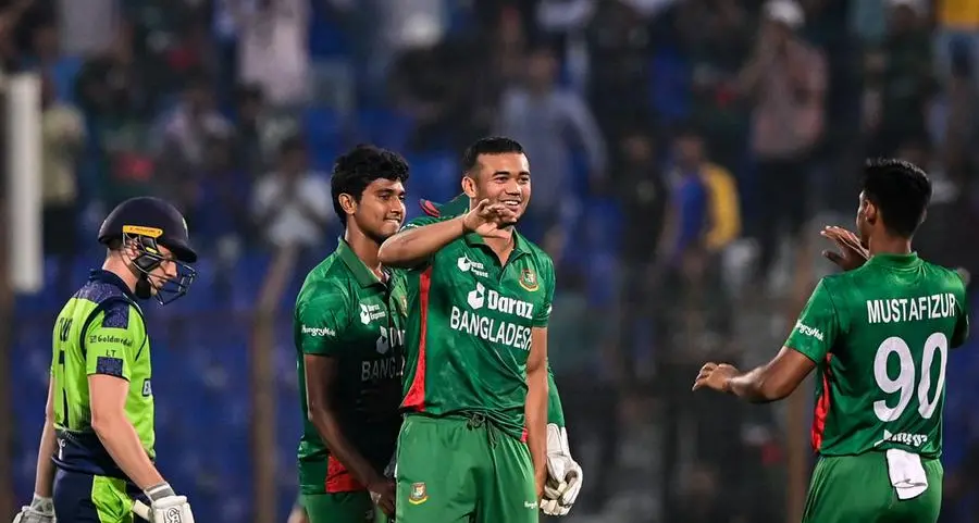 Bangladesh beat Ireland by 22 runs after Taskin burst