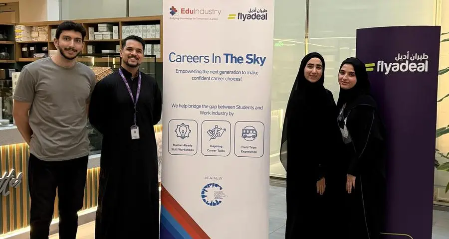 Flyadeal provides career talks to 30 saudi students on fact-finding visit to airline headquarters