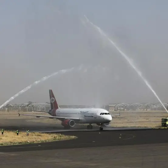 First commercial flight takes off from Sanaa, raising Yemen peace prospects