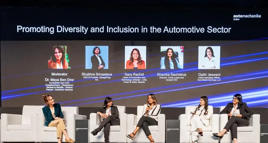 Automotive industry diversity and inclusion discussed during Automechanika Dubai