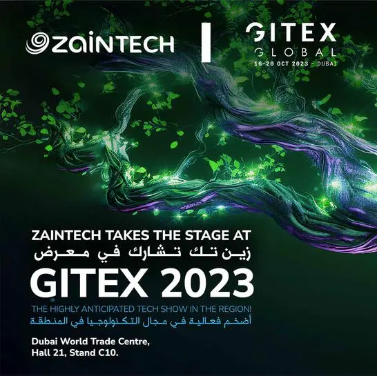 ZainTECH to showcase digital innovations & sustainability commitment in its debut at GITEX Global 2023