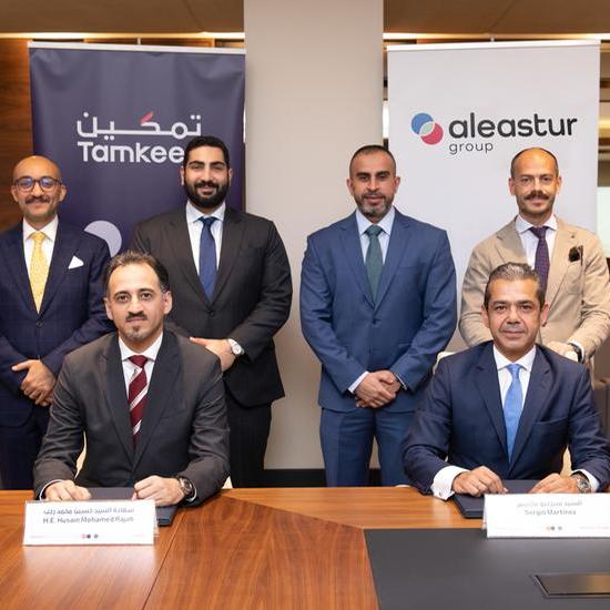 “Tamkeen” supports the first aluminum grain refiner project in the Gulf Region