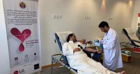 LG Saudi Arabia organizes blood donation campaign in cooperation with King Abdulaziz University Hospital and Jameel Square