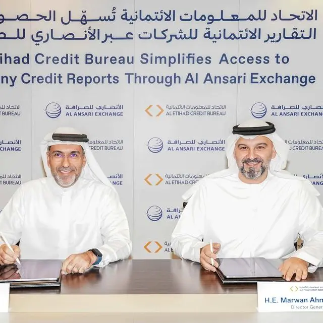 Etihad Credit Bureau simplifies company credit report purchase through Al Ansari Exchange