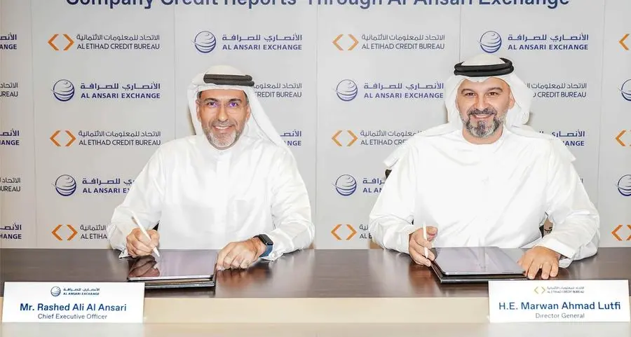 Etihad Credit Bureau simplifies company credit report purchase through Al Ansari Exchange