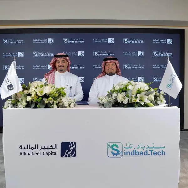 Alkhabeer Capital announces the signing of an investment agreement in the shares of Saudi AI-powered robo-advisory firm Sindbad.Tech