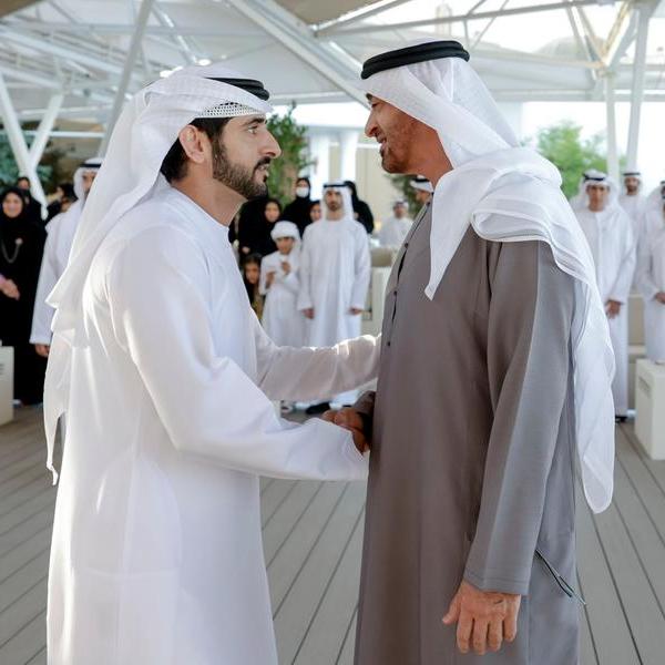UAE President receives Crown Prince of Dubai