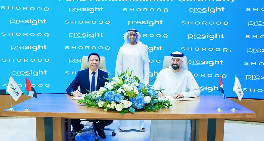 Presight and Shorooq launch a $100mln global fund to accelerate AI innovation