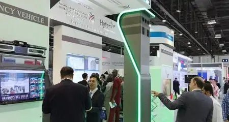 Hytera exhibited at GITEX together with local partner Nesma