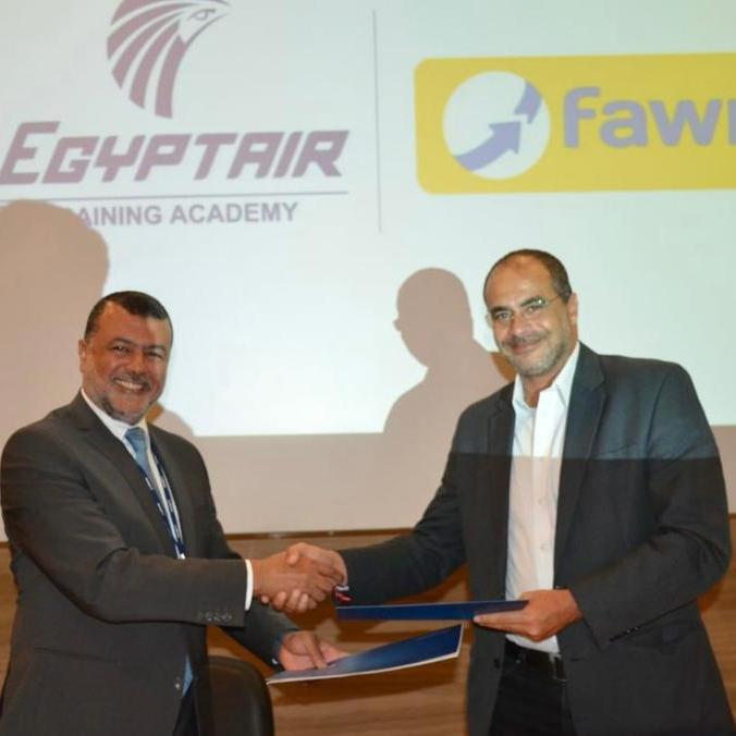 Strategic partnership between Fawry and EgyptAir Academy