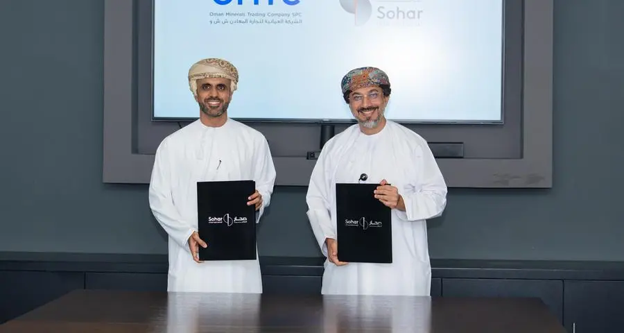 Sohar International signs OMR 14mln financing agreement with OMTC to advance Oman’s mineral trade
