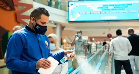 Fine Guard PureSurfaces to protect City Mall Amman guests