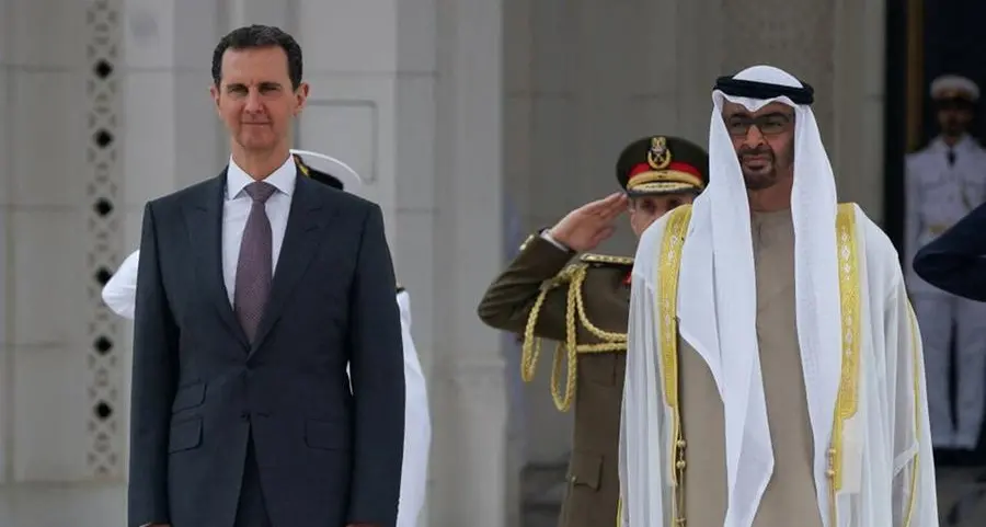 UAE President receives President of Syria