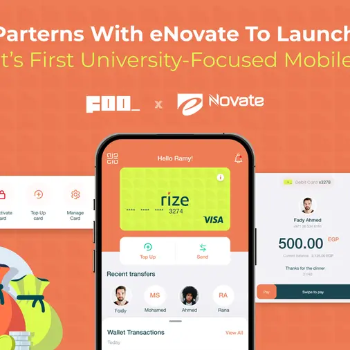 FOO partners with enovate to launch Rize, Egypt’s first university-focused mobile app
