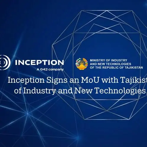 Inception signs strategic MoU with Tajikistan’s Ministry of Industry and New Technologies and Zypl.ai