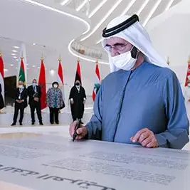 Sheikh Mohammed signs UAE Declaration on Arabic language