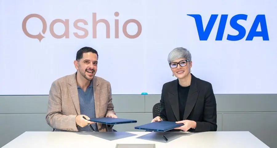 Qashio and Visa Partner to invest AED100mln to transform & digitize payments for online travel agencies and travel management companies